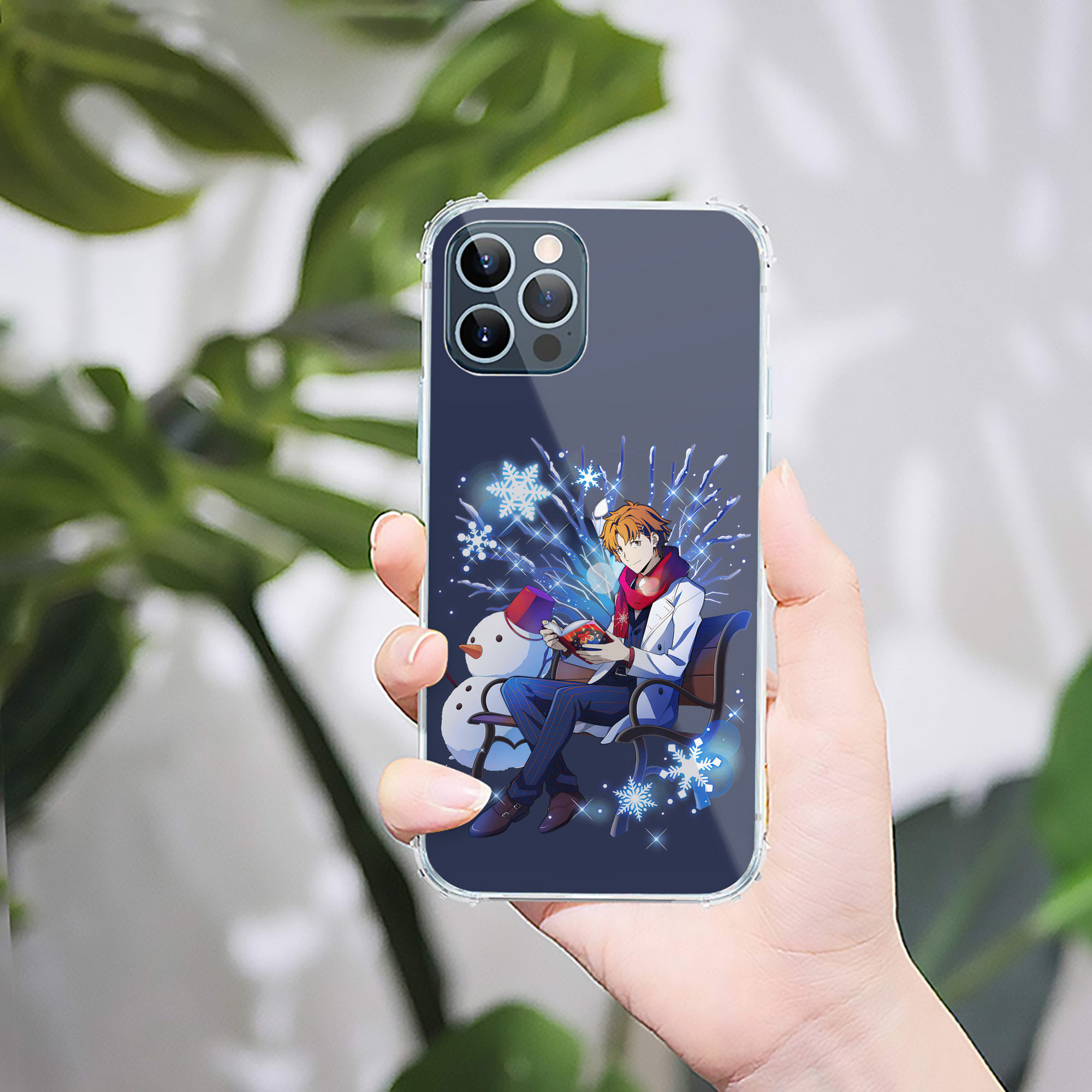 （画像用） 文豪ストレイドッグス Bungo Stray Dogs 【iPhone 12シリーズ対応】透明スマホケース（クリアソフトケース）